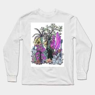 Nighttime Jungle Long Sleeve T-Shirt